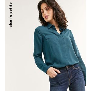 Dark green women’s blouse